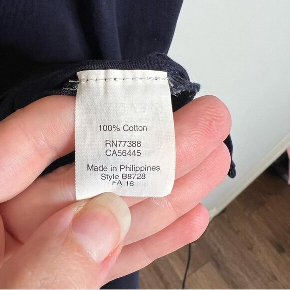 J Crew Factory Womens Size XXS Sleeveless Pocket Dress Navy Blue Tank Casual - Picture 7 of 10